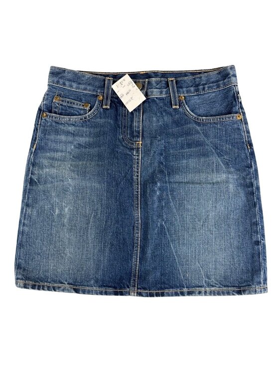 J.Crew Dresses & Skirts - J.Crew Denim Mini Skirt Womens 26 Classic Blue Wash Western Travel Retro